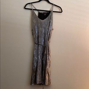 Metallic dress